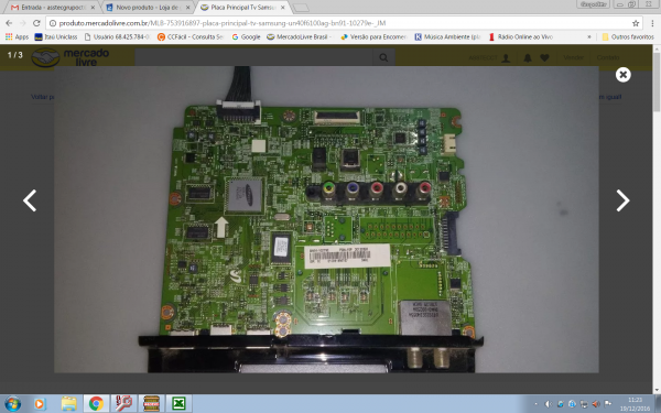 PLACA UN40F6100AG UN46F6100AG BN91-10279E