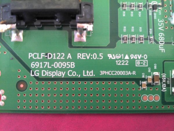 PLACA INVERTER TV 42LM3400 LG  - 6917L-0095B