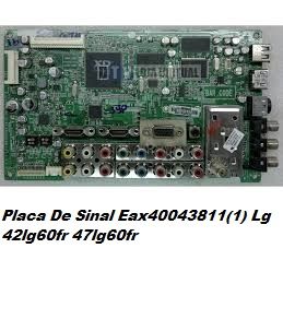 Placa De Sinal Eax40043811(1) Lg 42lg60fr 47lg60fr